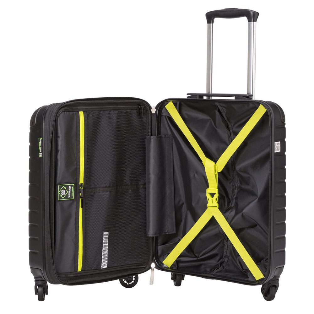 Чемодан Gotech S, черный / Миниатюра WWW (1000)