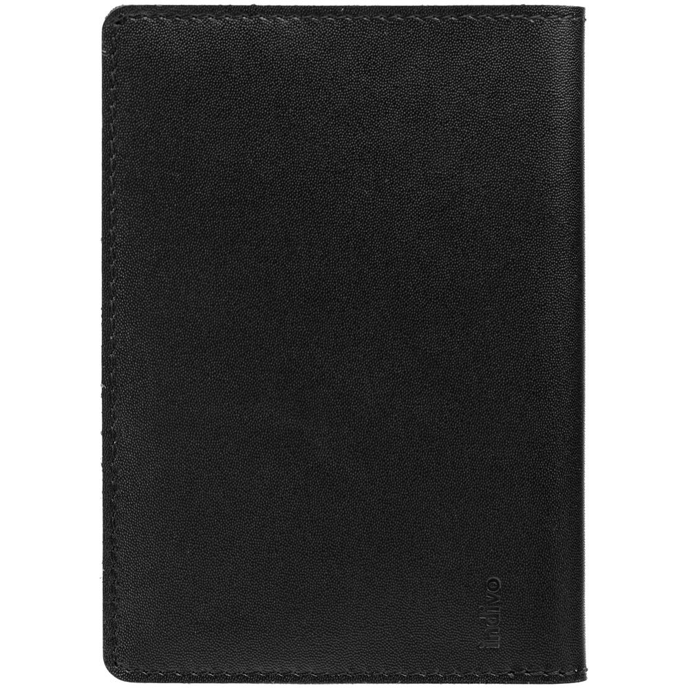 Обложка для паспорта inStream, черная / Миниатюра WWW (1000)