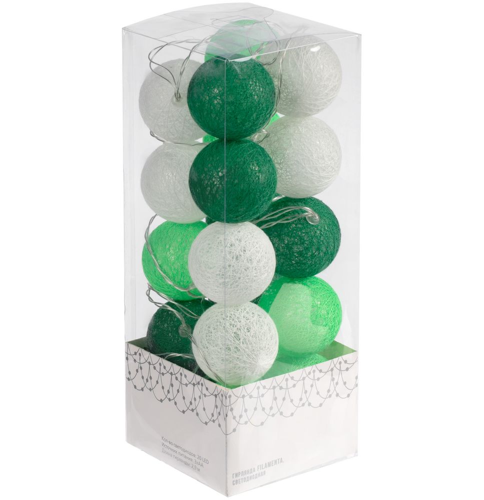 Набор Merry Moments для шампанского, зеленый / Миниатюра WWW (1000)