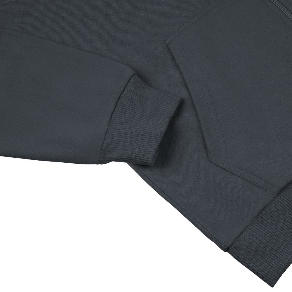 Толстовка на молнии с капюшоном Siverga 2.0, темно-серая (графит) / Миниатюра WWW (1000)