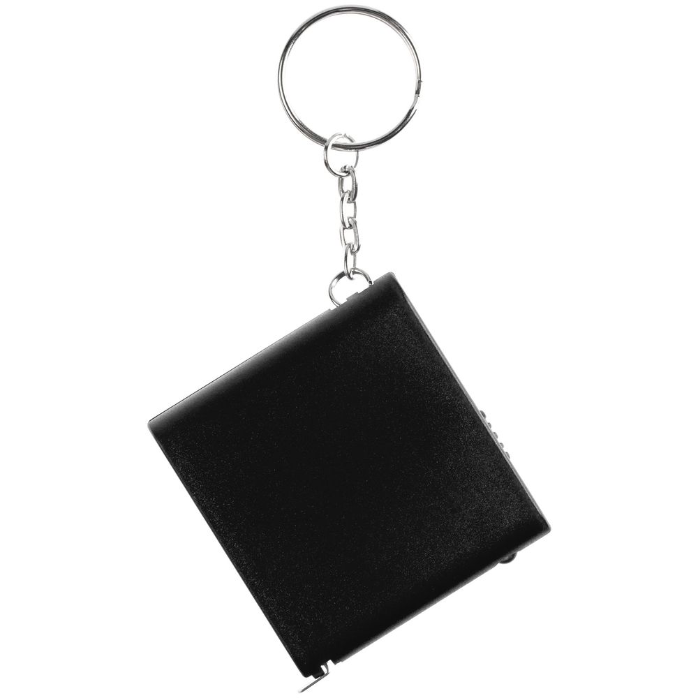 Брелок-фонарик с рулеткой Rule Tool, черный / Миниатюра WWW (1000)