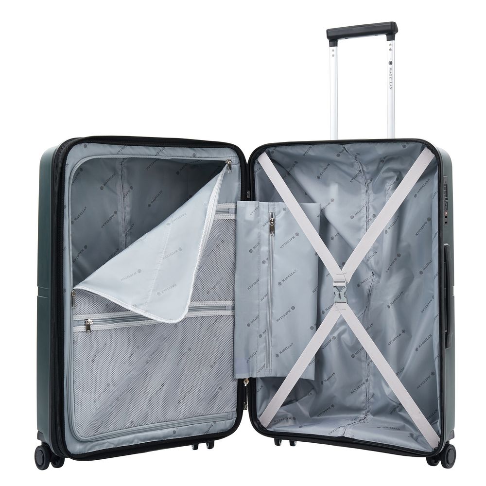 Чемодан Santiago M, темно-серый / Миниатюра WWW (1000)