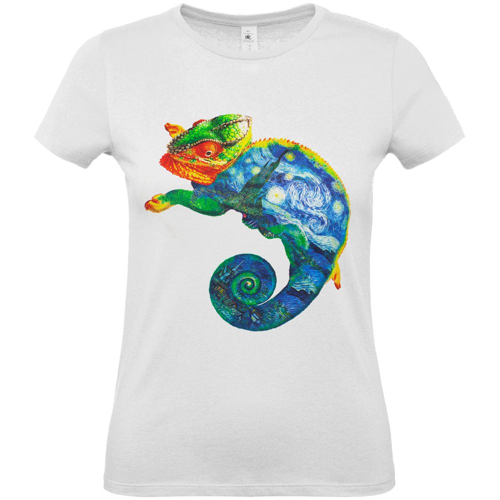 Футболка женская «Вангуана», белая / Миниатюра WWW (1000)