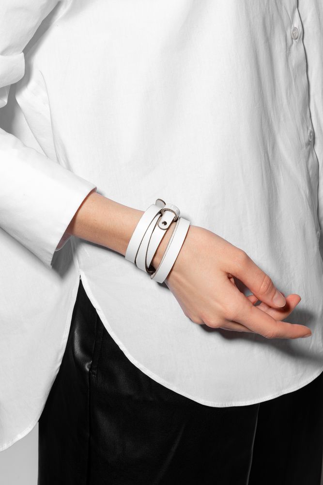 Браслет в тубусе «Ловец слов», белый / Миниатюра WWW (1000)