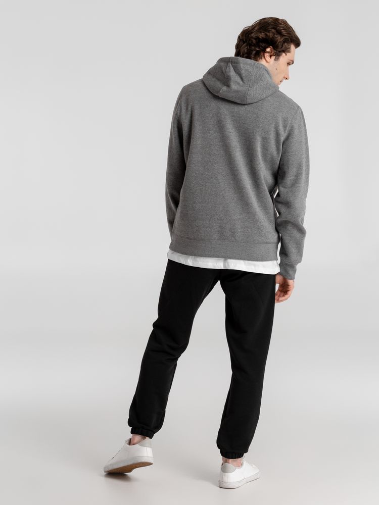 Толстовка с капюшоном унисекс King, темно-серый меланж / Миниатюра WWW (1000)