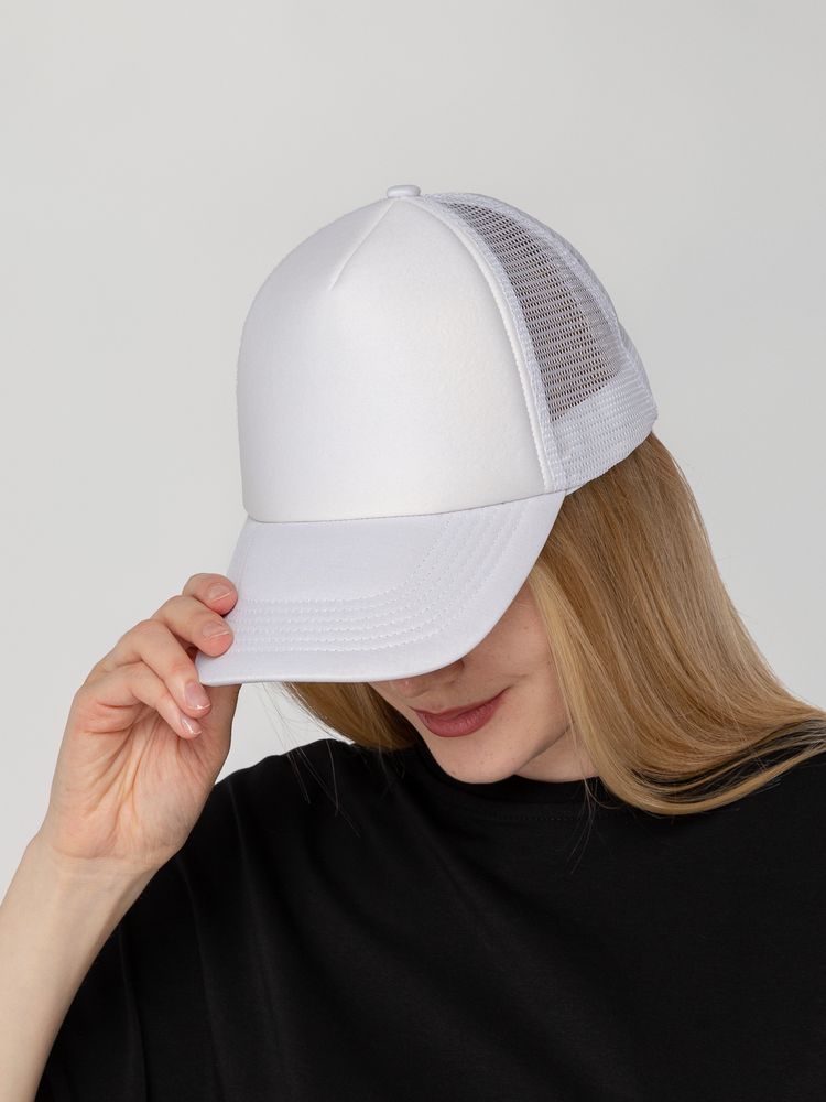 Бейсболка Sunbreaker, белая / Миниатюра WWW (1000)