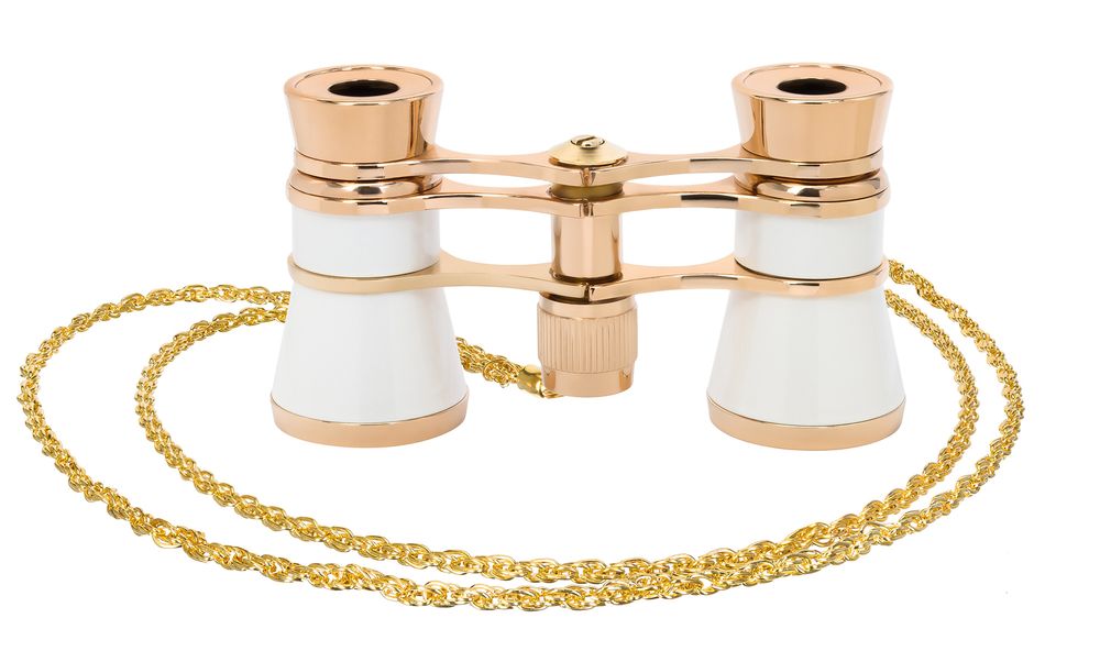 Театральный бинокль Broadway 325B, белый / Миниатюра WWW (1000)