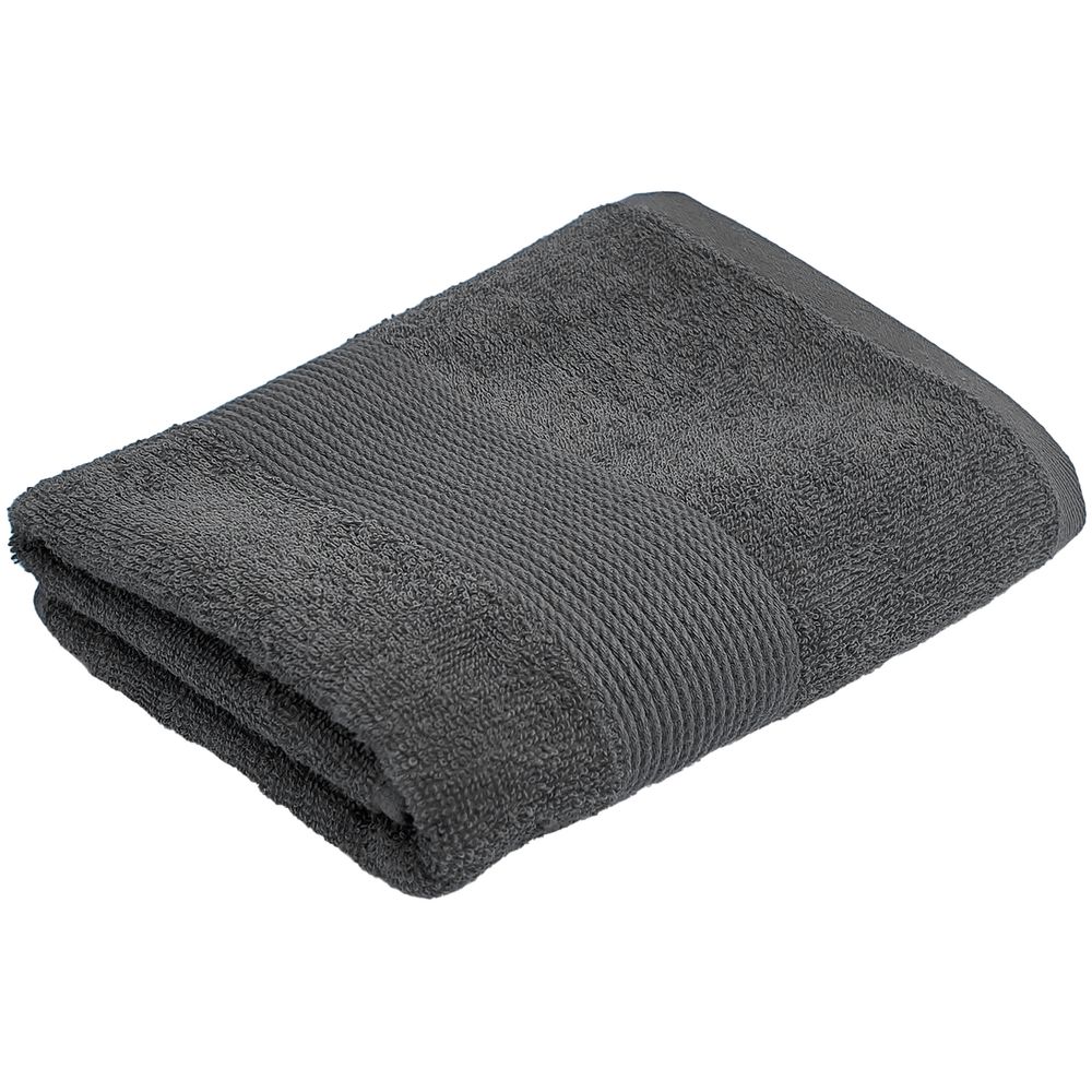 Полотенце махровое «Тиффани», большое, серое / Миниатюра WWW (1000)