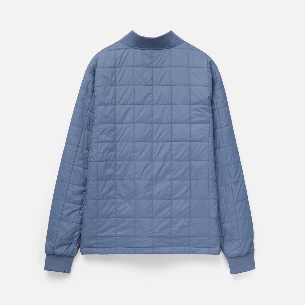 Куртка унисекс Warmbridge, синяя (джинс) / Миниатюра WWW (1000)