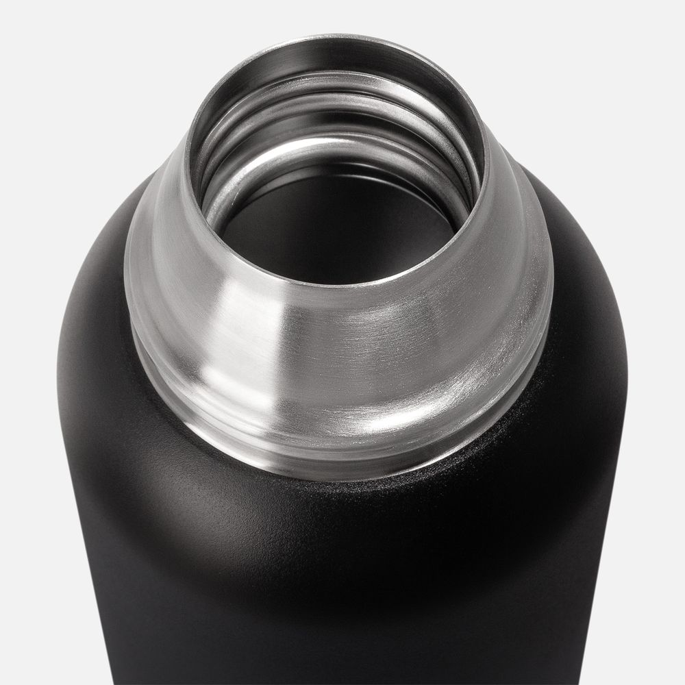 Термос Relaxika 1200 со стикерпаком, черный / Миниатюра WWW (1000)