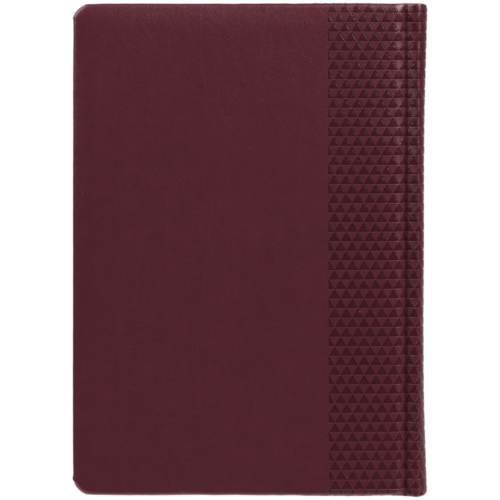 Ежедневник Prizma, недатированный, бордовый / Миниатюра WWW (1000)