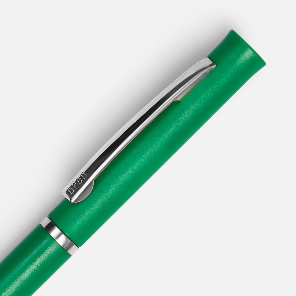 Ручка шариковая Euro Chrome, зеленая / Миниатюра WWW (1000)