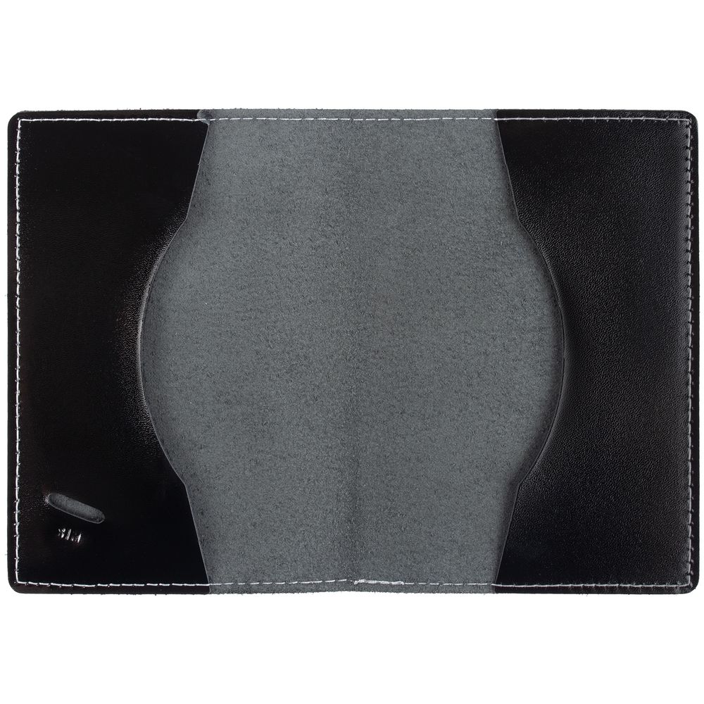 Обложка для паспорта Cover, черная / Миниатюра WWW (1000)