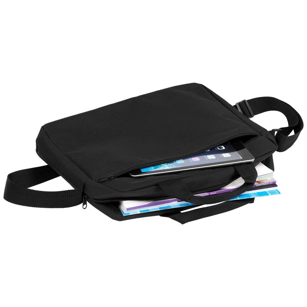 Конференц-сумка Unit Member, черная / Миниатюра WWW (1000)