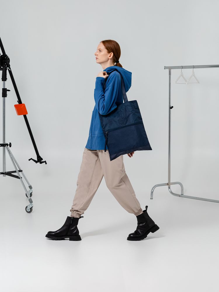 Сумка для покупок Triangel, синяя / Миниатюра WWW (1000)