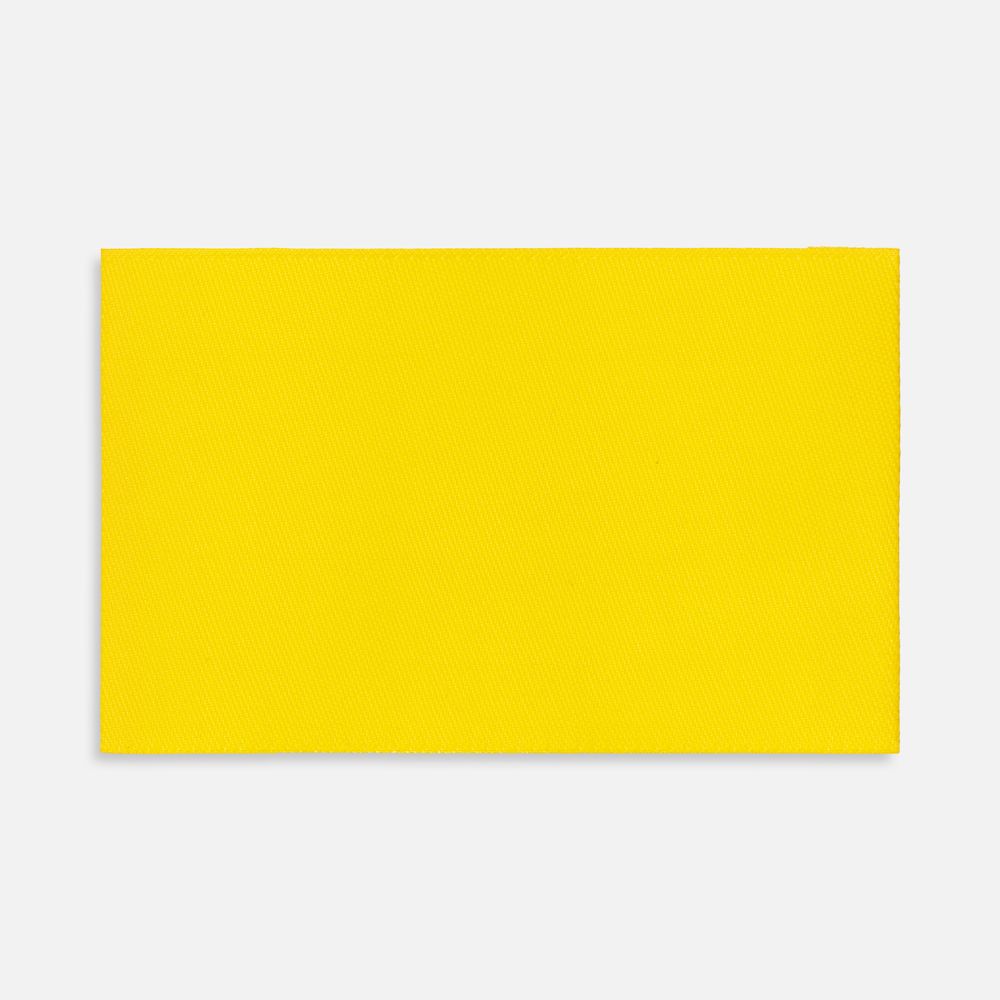 Лейбл тканевый Epsilon, XL, желтый