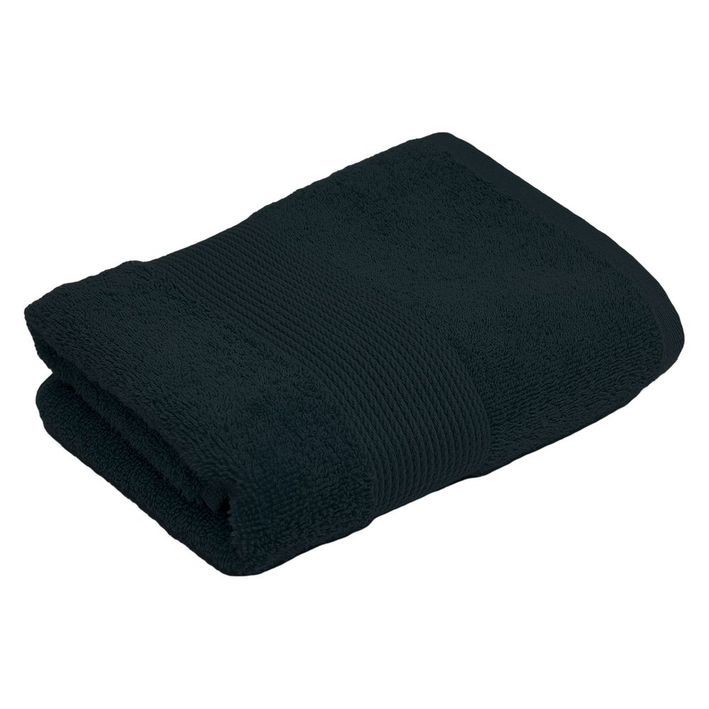 Полотенце махровое «Тиффани», среднее, черное / Миниатюра WWW (1000)