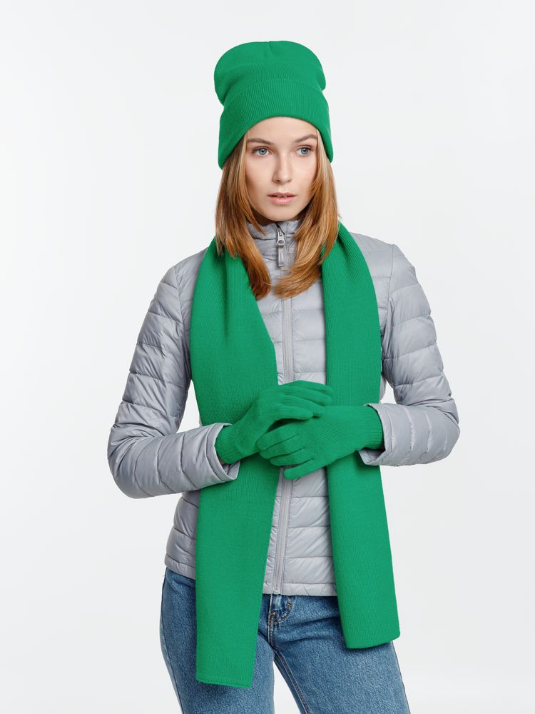 Шарф Urban Flow, зеленый / Миниатюра WWW (1000)