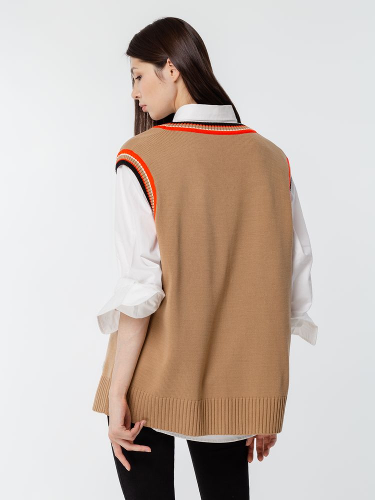 Жилет оверсайз унисекс Cornell в сумке, бежевый / Миниатюра WWW (1000)