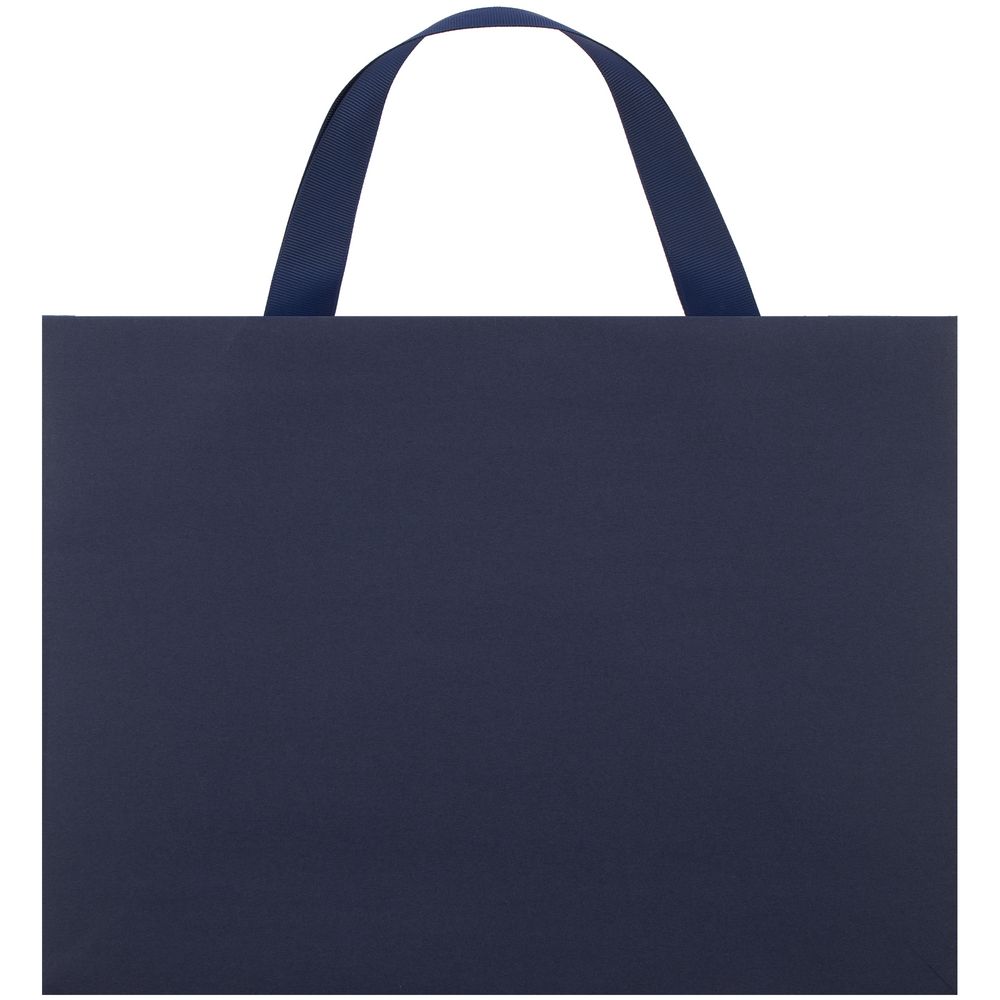 Пакет бумажный Manilla M, синий / Миниатюра WWW (1000)