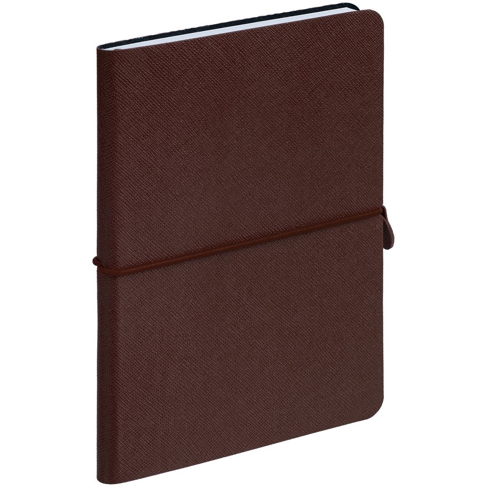 Блокнот Saffian Mini, коричневый / Миниатюра WWW (1000)