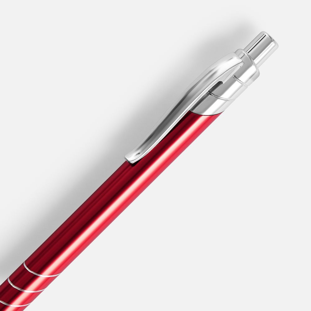 Ручка шариковая Underton Metallic, красная / Миниатюра WWW (1000)