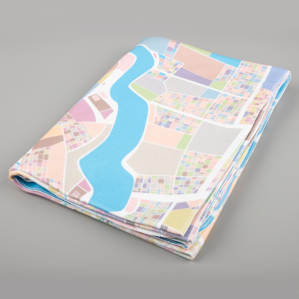 Флисовый плед Feltro Color Plus с печатью на заказ, S / Миниатюра WWW (1000)