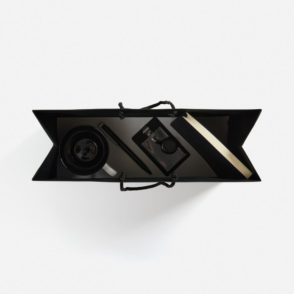 Набор Flat White, черный / Миниатюра WWW (1000)