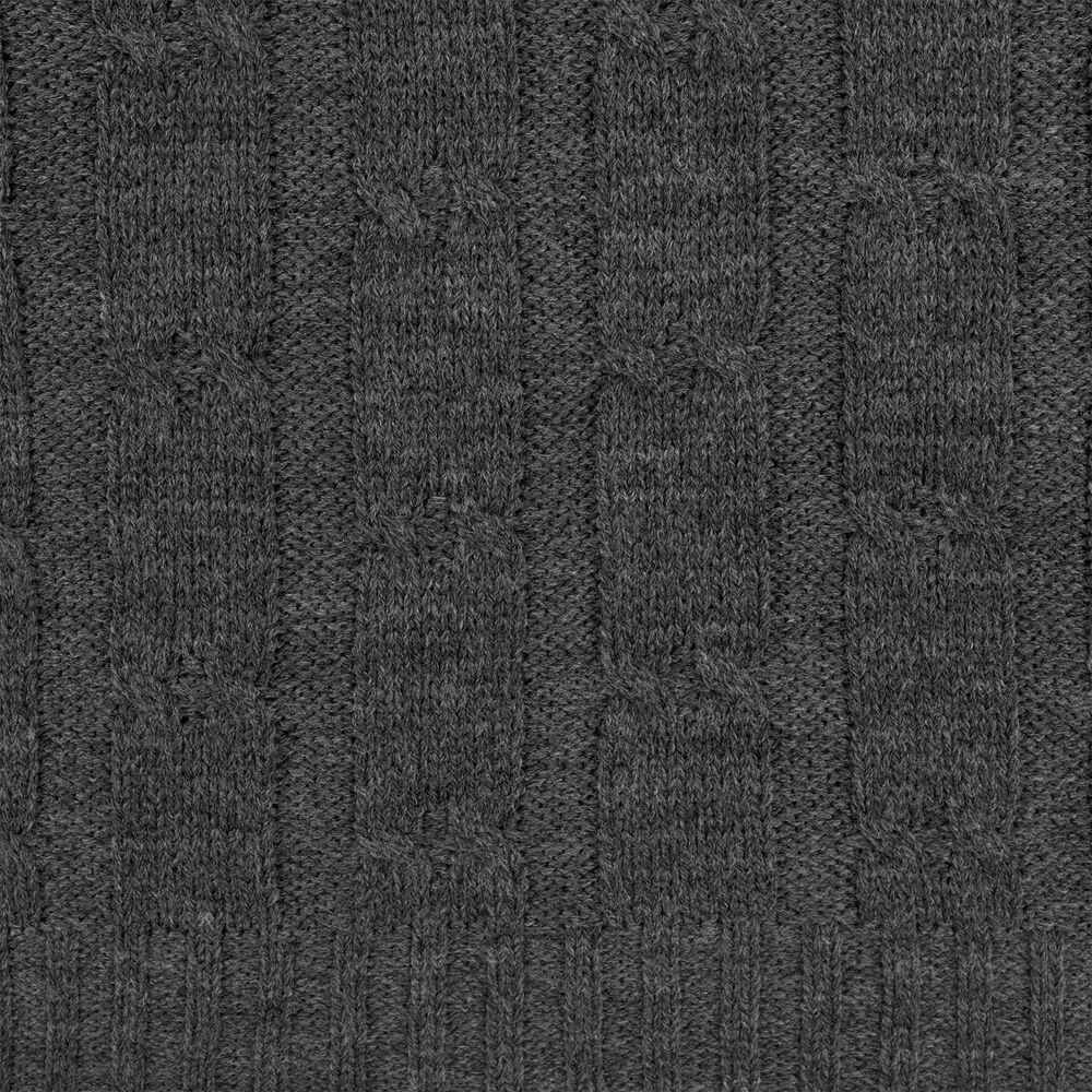 Плед Trenza, темно-серый / Миниатюра WWW (1000)