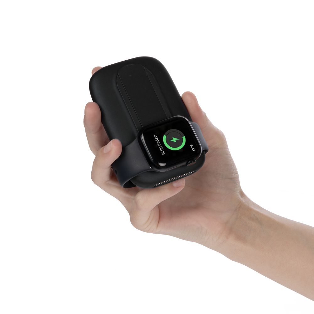 Универсальный магнитный аккумулятор Feel Motion, 5000 мАч, черный / Миниатюра WWW (1000)