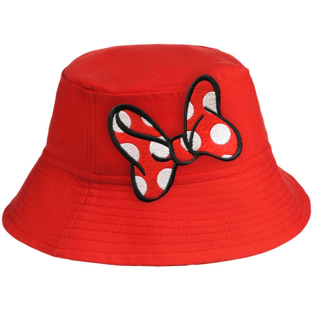 Панама детская «Бант Минни Маус», красная / Миниатюра WWW (1000)