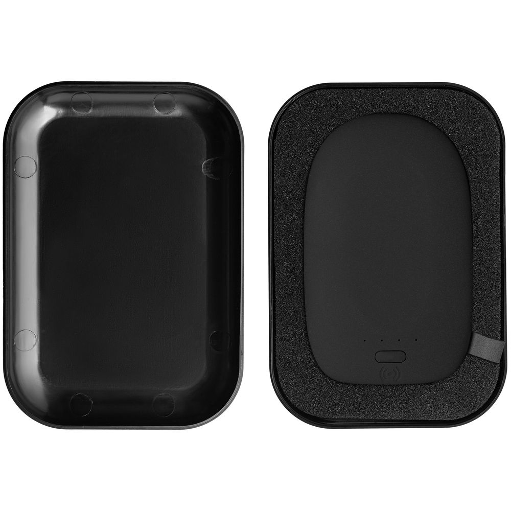 Аккумулятор с беспроводной зарядкой Pebble Wireless 9000 мАч, черный / Миниатюра WWW (1000)