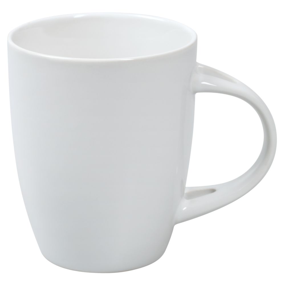 Кружка с ложкой Cheer Up, белая с красной / Миниатюра WWW (1000)