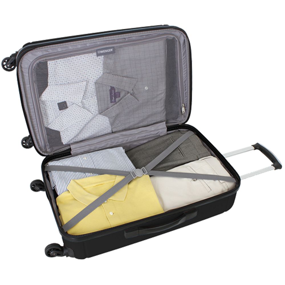 Чемодан Uster M, черный / Миниатюра WWW (1000)