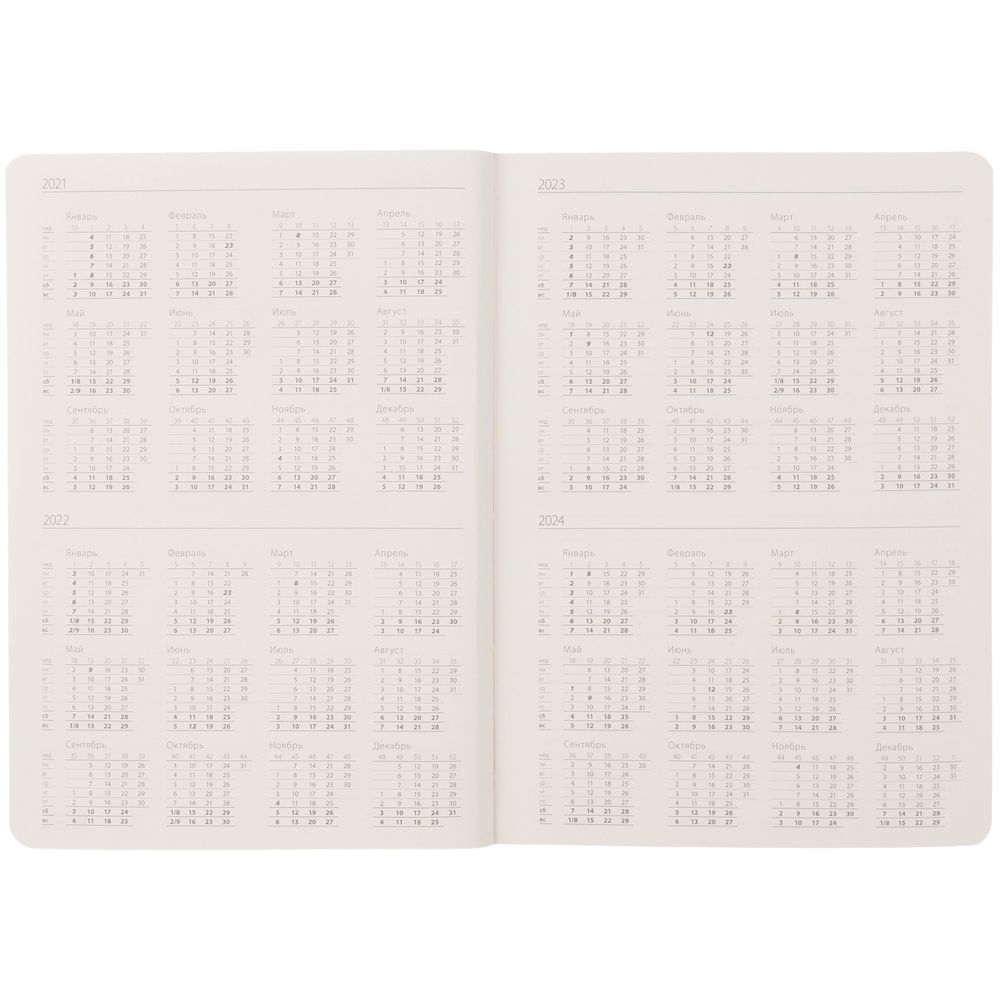 Ежедневник Eco Write, недатированный / Миниатюра WWW (1000)