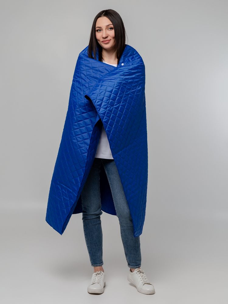 Плед-пончо для пикника SnapCoat, синий / Миниатюра WWW (1000)