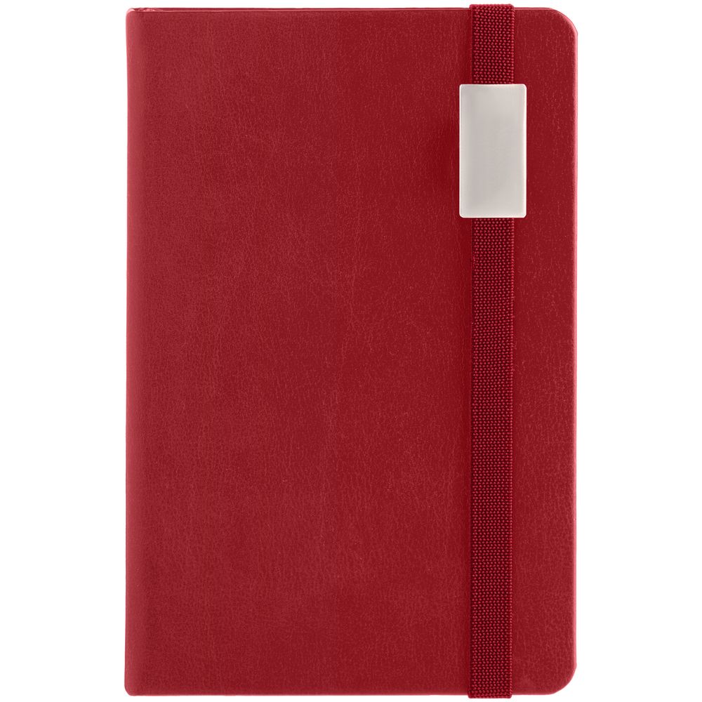 Ежедневник Replica Metal Mini, недатированный, красный / Миниатюра WWW (1000)