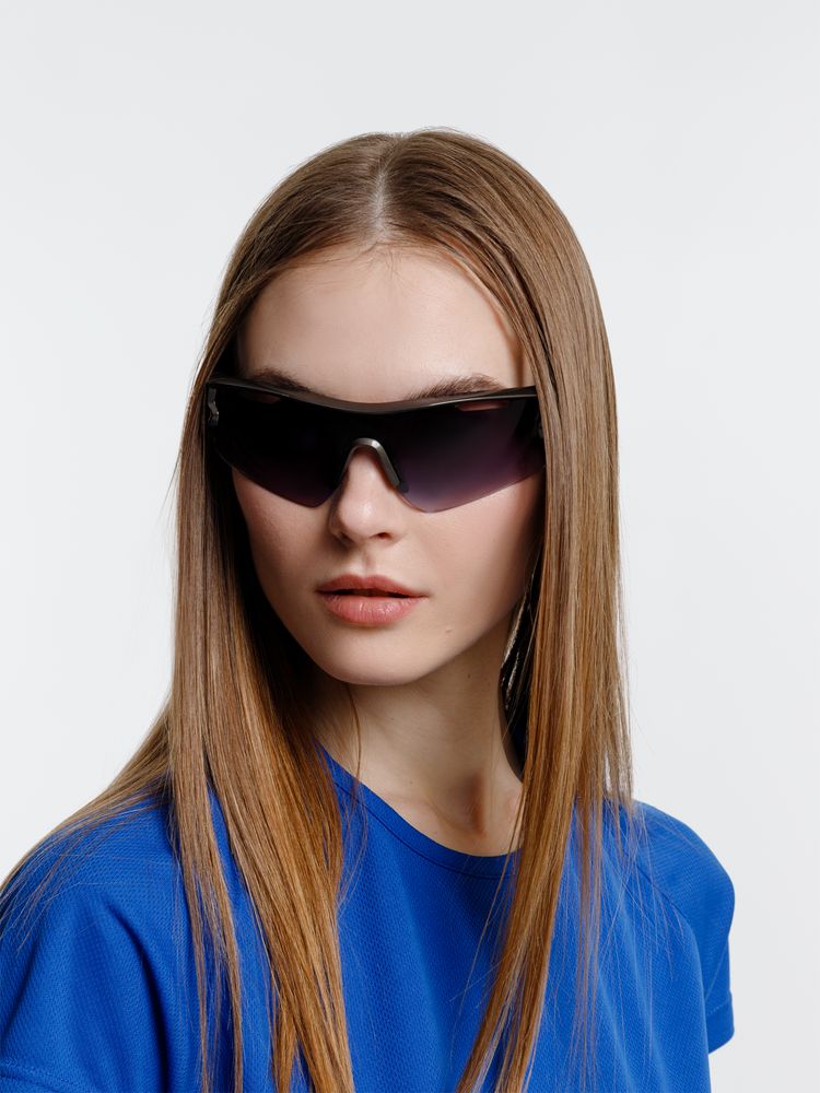 Спортивные солнцезащитные очки Fremad, черные / Миниатюра модельного (1000)