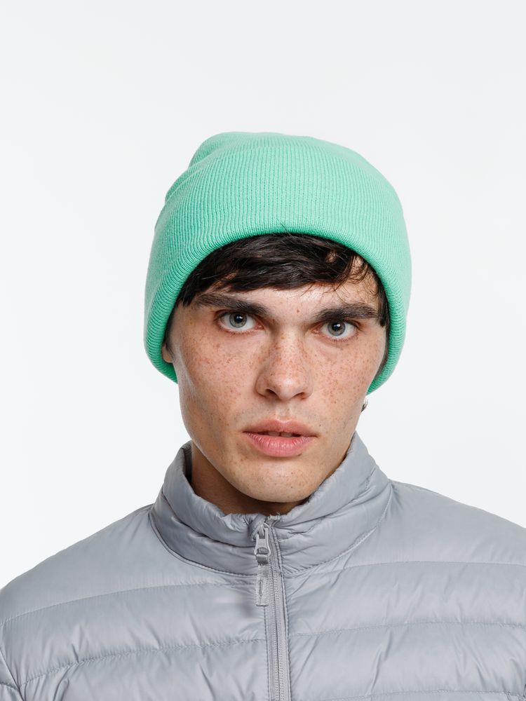 Шапка Urban Flow, зеленая (мятная) / Миниатюра WWW (1000)