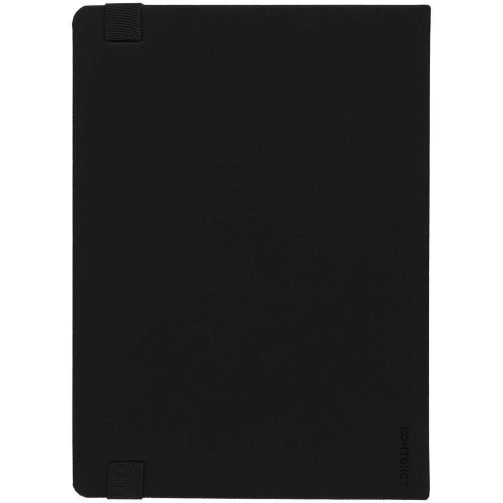 Ежедневник Peel, недатированный, черный / Миниатюра WWW (1000)