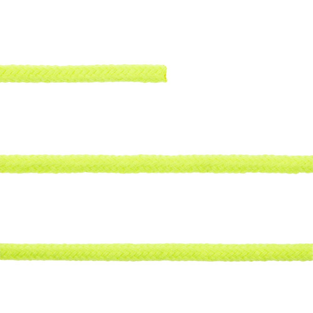 Круглый шнур Lasso S, желтый неон, 10 см / Миниатюра WWW (1000)
