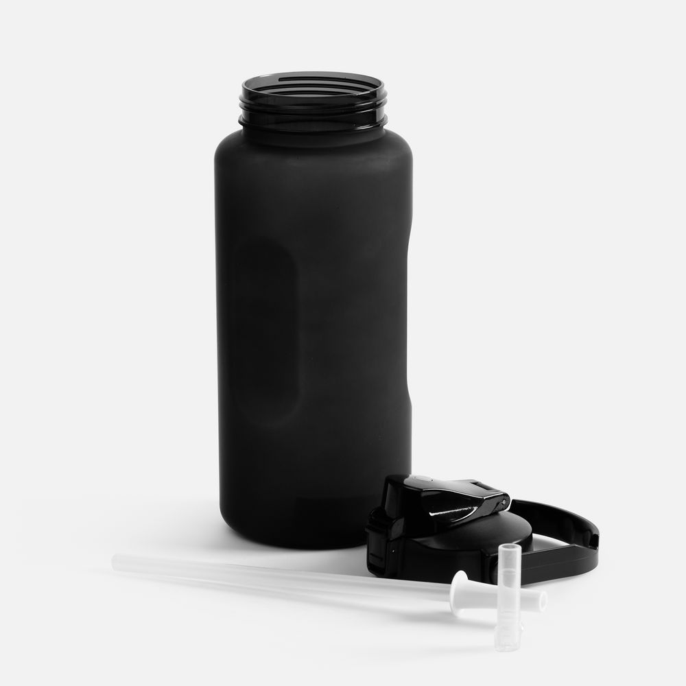 Набор спортивных бутылок Aquapack, черный / Миниатюра WWW (1000)