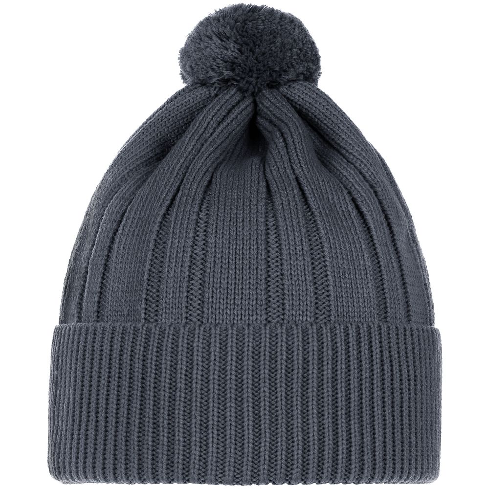 Шапка Knit Beat, серая (графит) / Миниатюра WWW (1000)