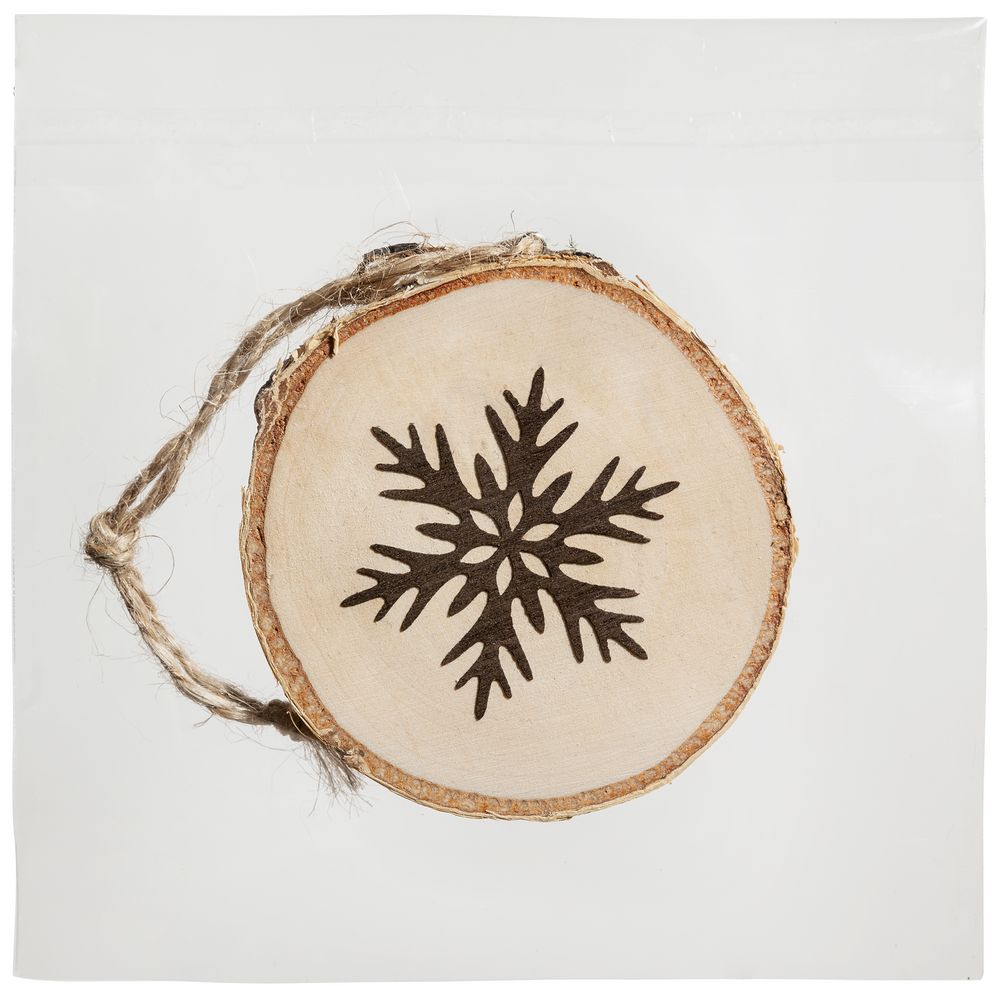 Подвеска Logger, со снежинкой / Миниатюра WWW (1000)