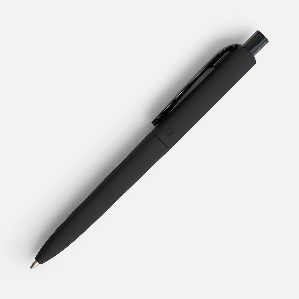 Ручка шариковая Prodir DS8 PRR-Т Soft Touch, черная / Миниатюра WWW (1000)