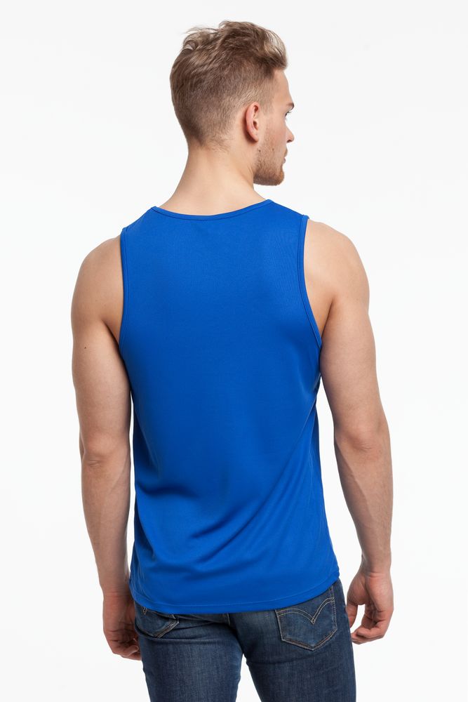 Майка мужская «Футбол via Матисс», синяя / Миниатюра WWW (1000)