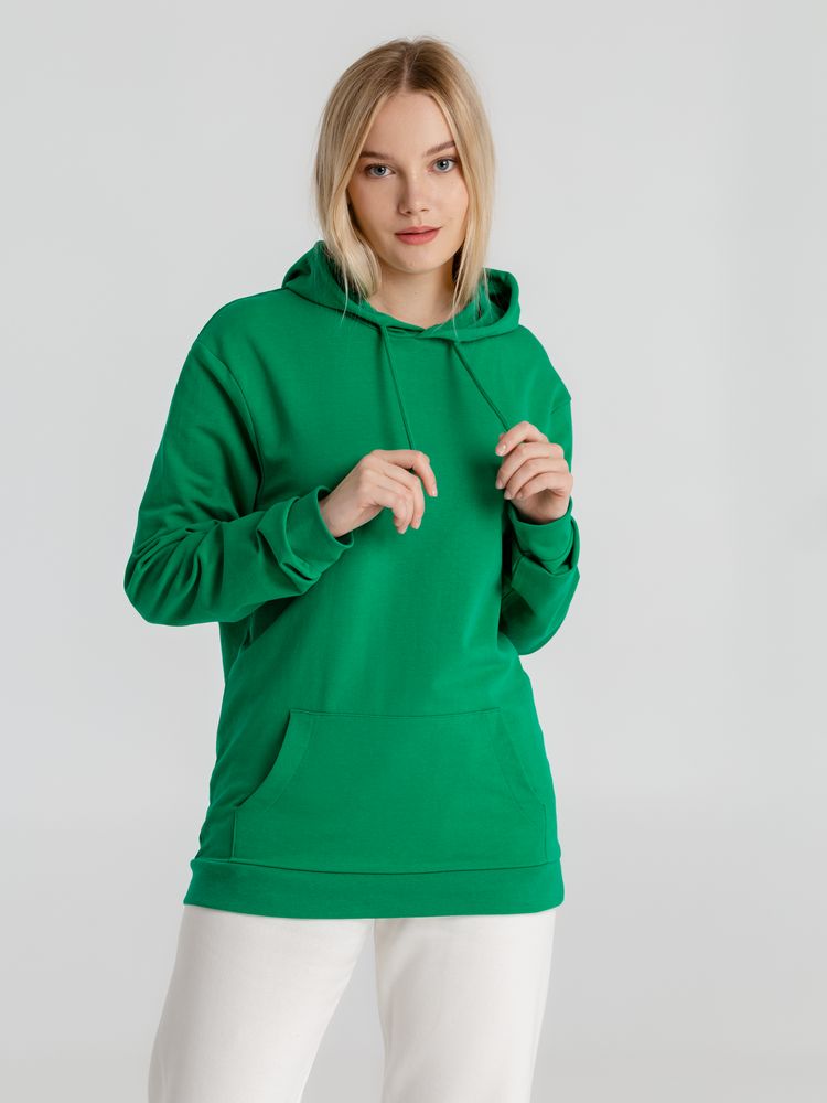 Толстовка с капюшоном унисекс Hoodie, зеленая / Миниатюра WWW (1000)