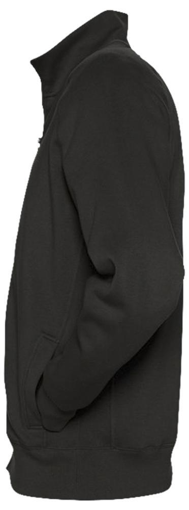 Толстовка мужская на молнии Sundae 280 черная / Миниатюра WWW (1000)