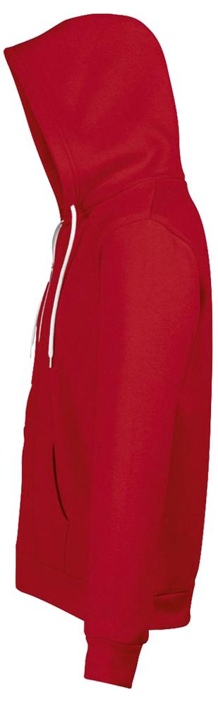 Толстовка на молнии Silver 280 красная / Миниатюра WWW (1000)