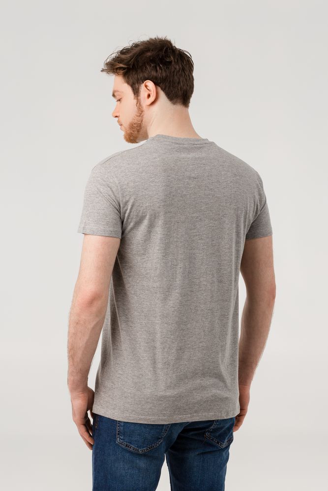 Футболка унисекс Regent 150, серый меланж / Миниатюра WWW (1000)